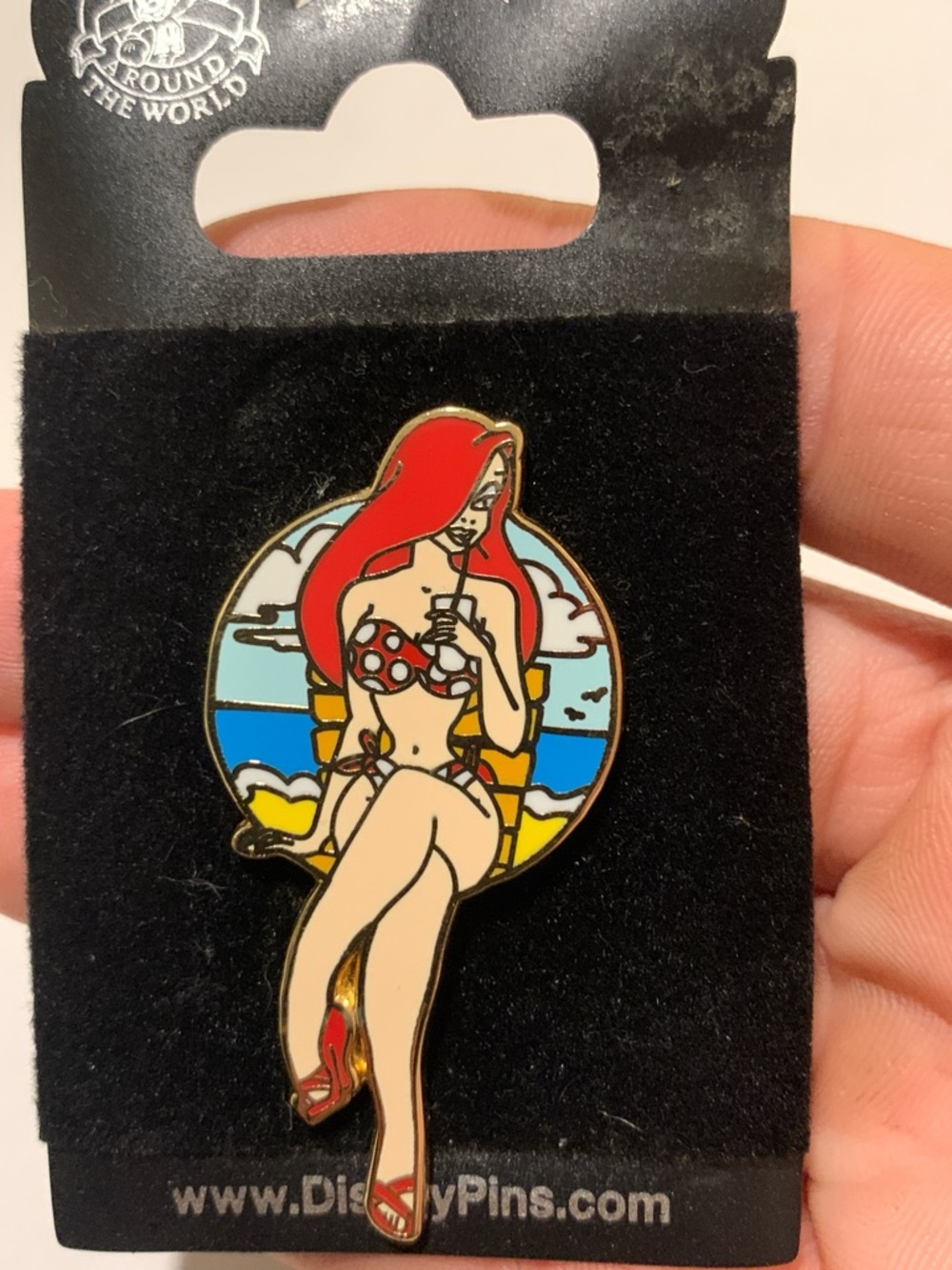 Disney Trading Pin LE 250 LE250 Jessica Beach swimsuit Lot 164 mint on card